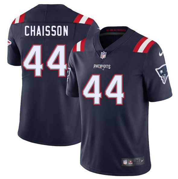 Men & Women & Youth New England Patriots #44 KLavon Chaisson Navy 2025 Vapor Limited Stitched Jersey